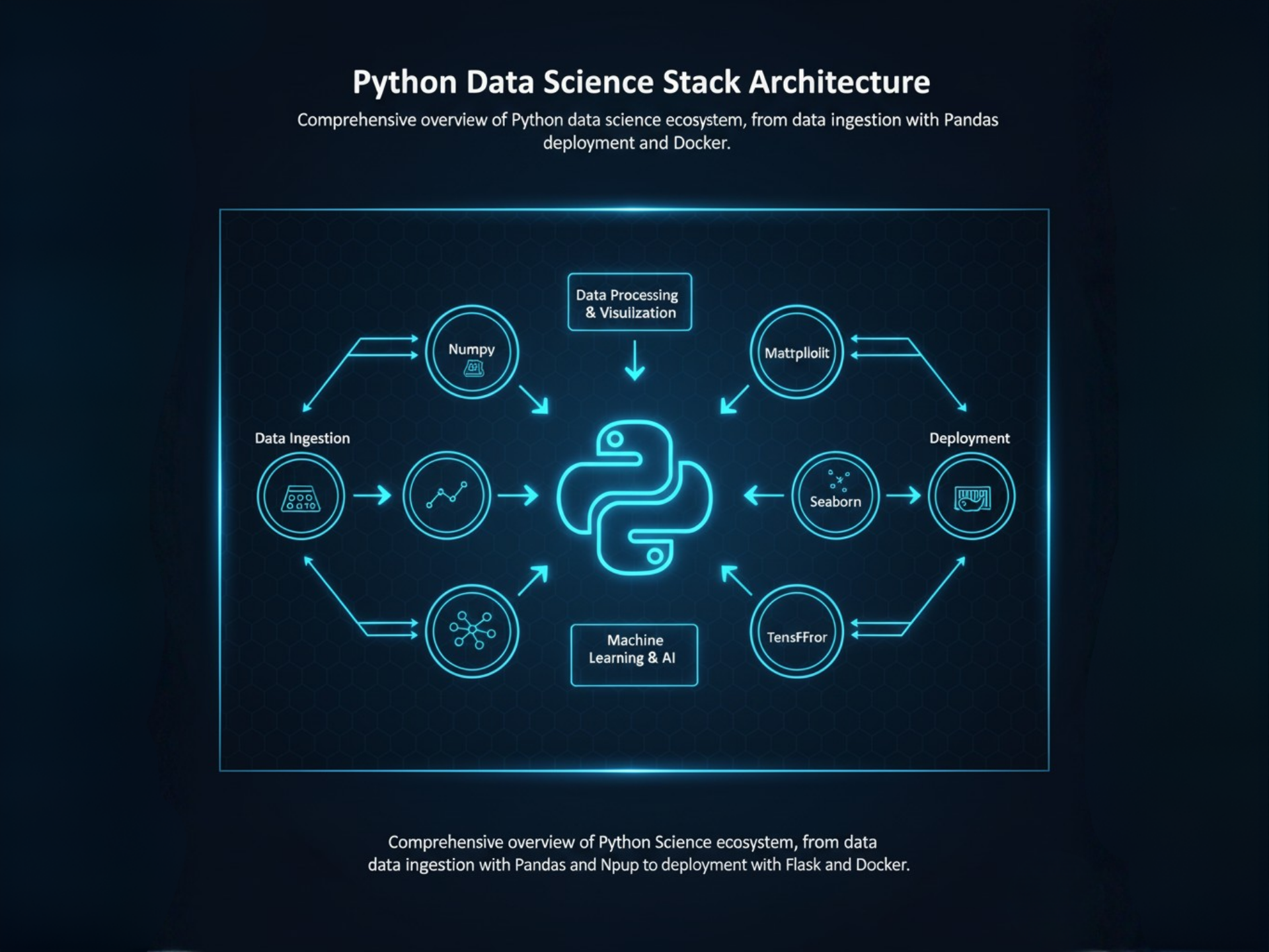 Python Data Science Stack Architecture